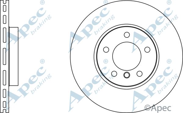 APEC BRAKING Bremžu diski DSK2705